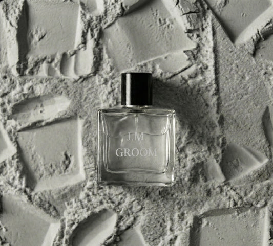 50ml Permanently Etched Male Perfume - Groomsmen Gift - Unique Christmas Gifts for Him