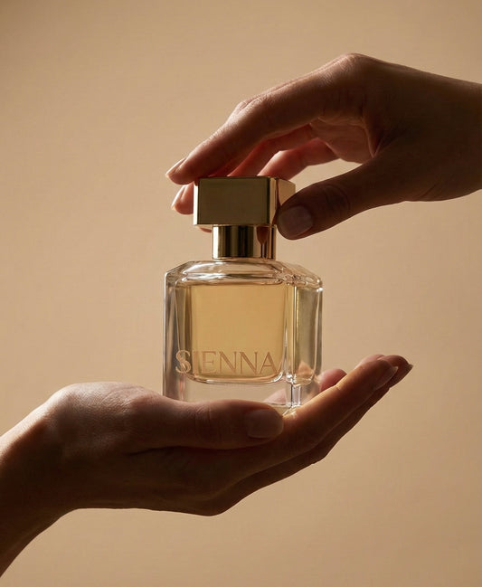 50ml Luxe Engraved Gold Filled Perfume - Bridesmaids Gifts For Her/ Corporate Gift