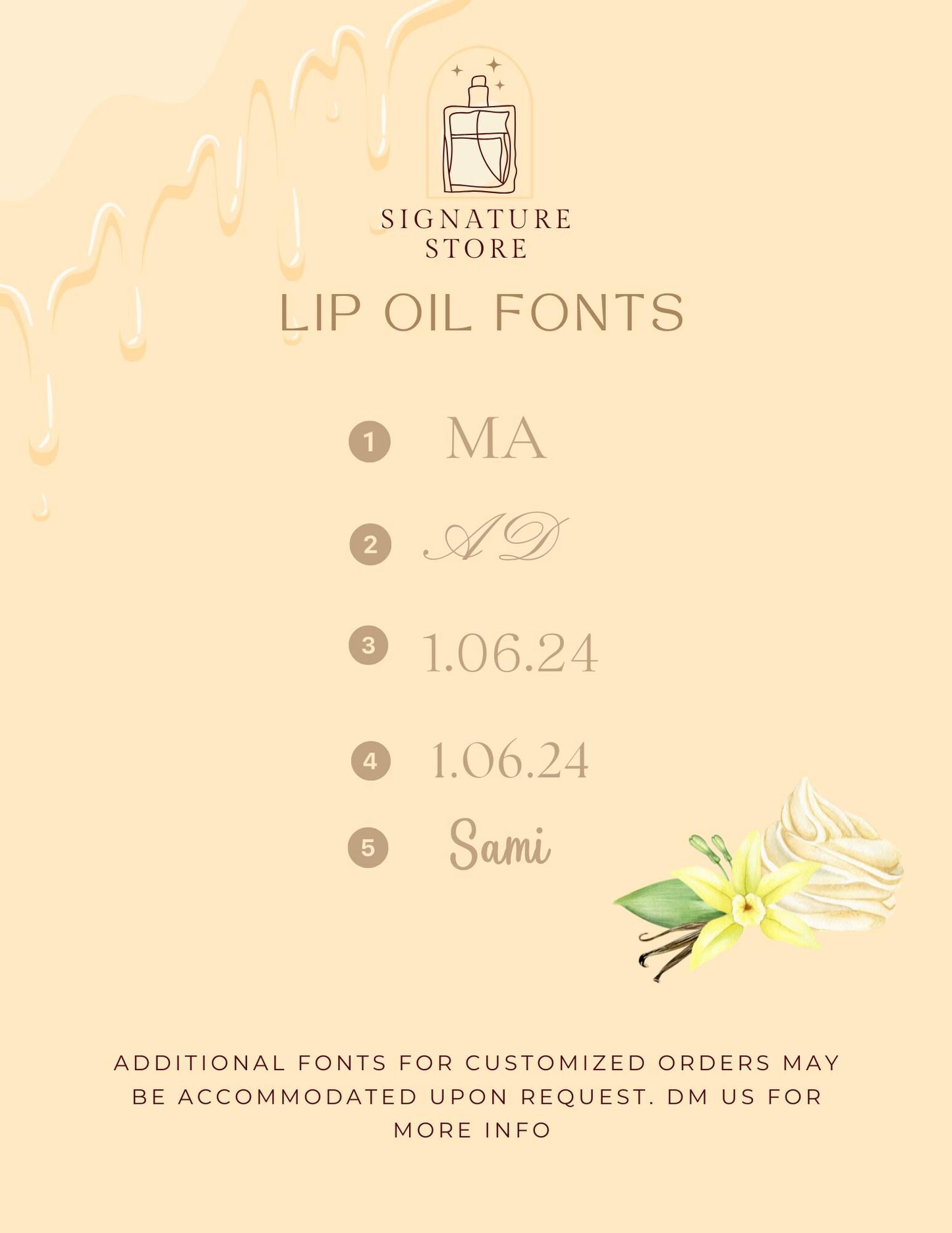 Personalised Hydrating Lip Oil with Custom Engraved Name