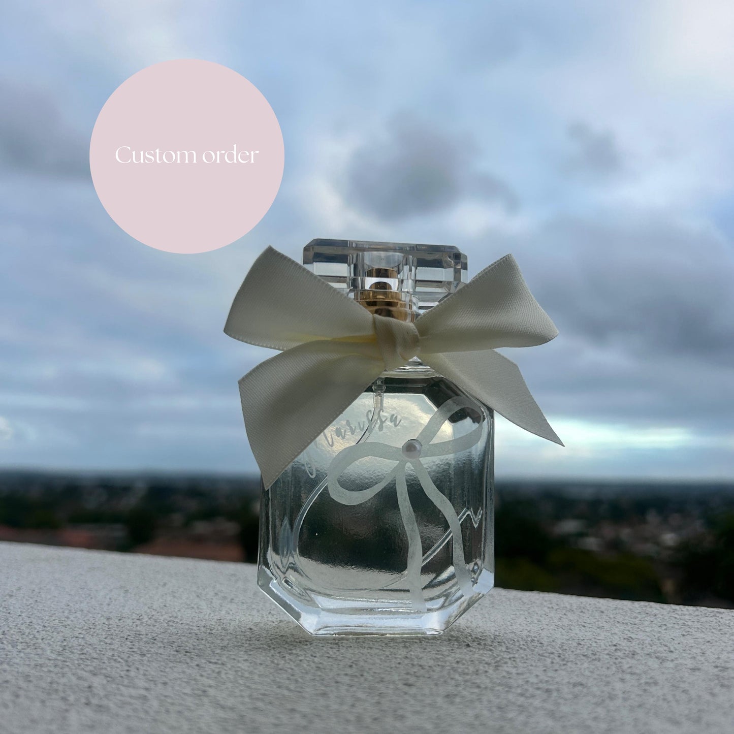 50ml Signature Engraved Perfume - Bridesmaids Gifts For Her