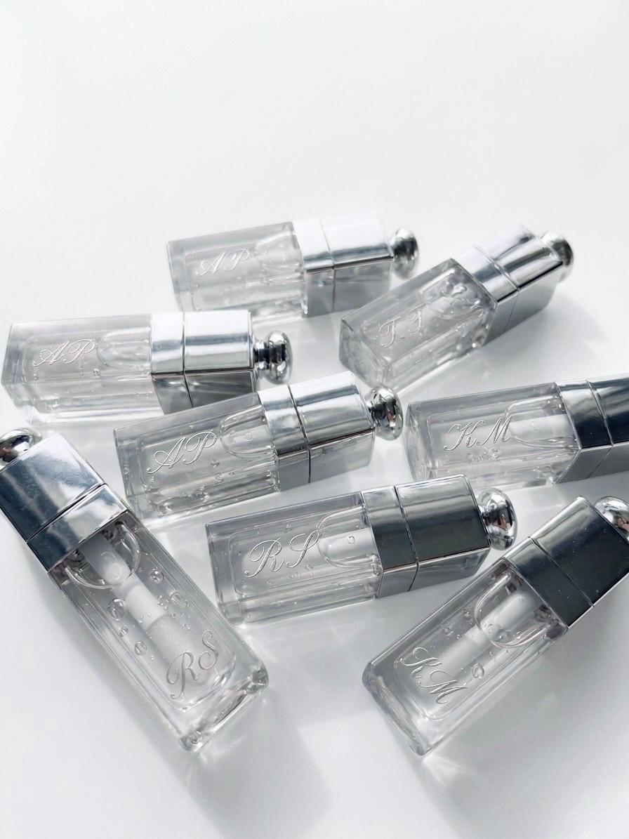Personalised Hydrating Lip Oil with Custom Engraved Name