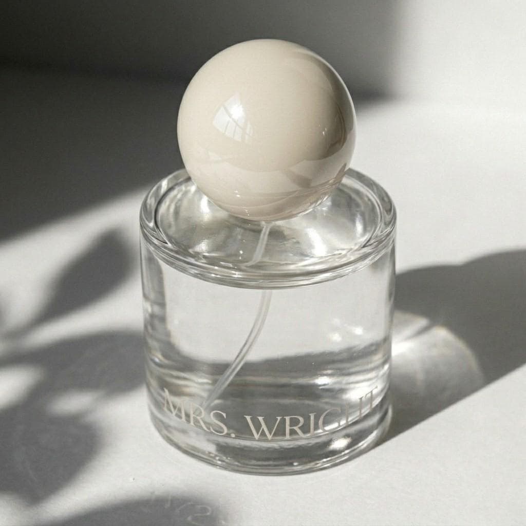 Personalized 50ml Perfume Bottle Custom Engraved Glass Keepsake